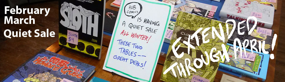 Hub Comics Quiet Sale