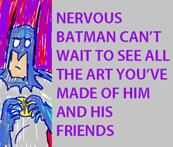 Tim Finn Nervous Batman